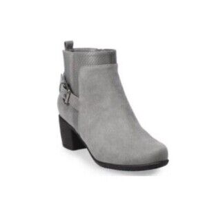 Croft & Barrow Women’s High Heel Ankle Boots Gray Only Size 8.5 New In Box